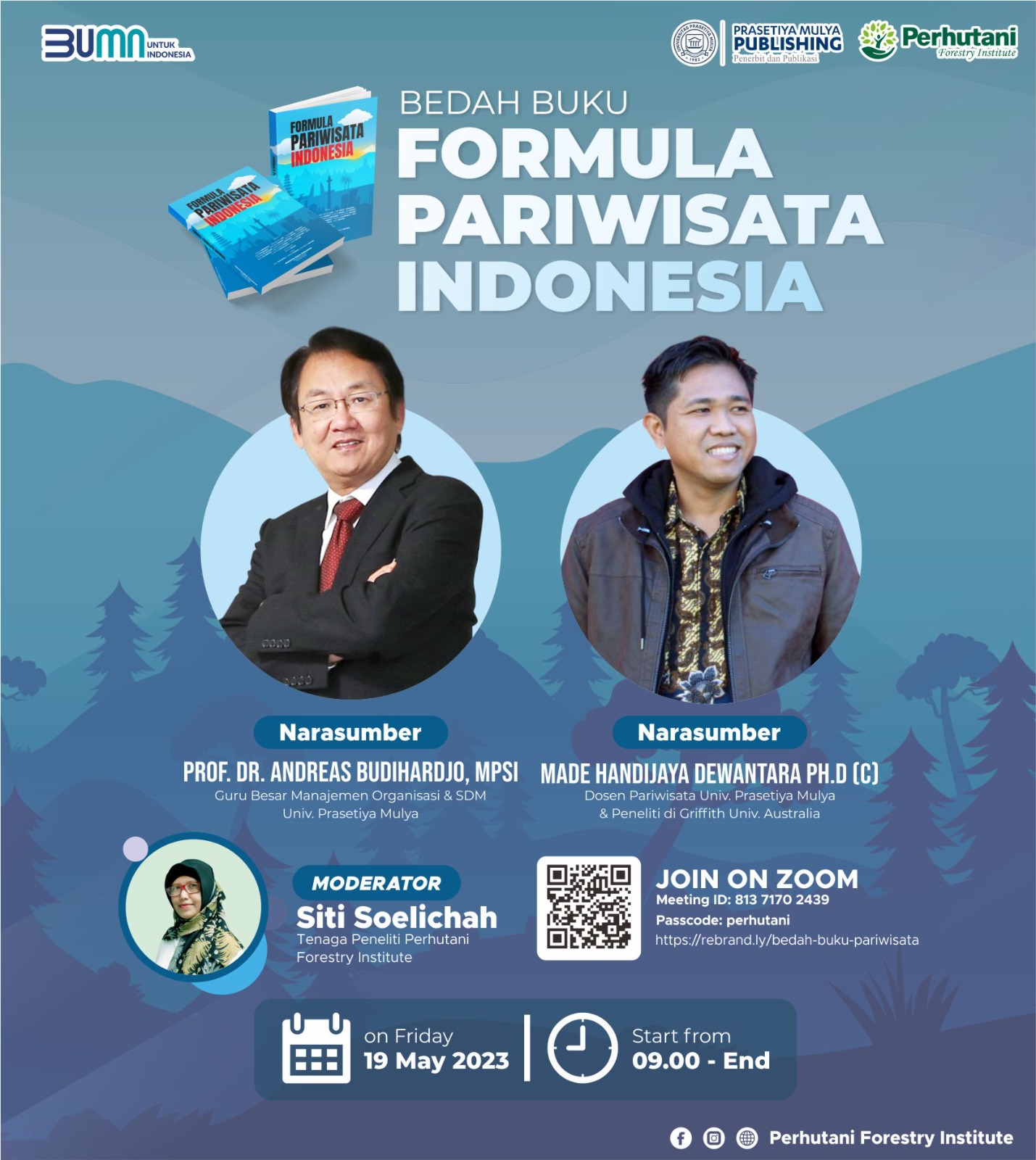 Bedah Buku Formula Pariwisata Indonesia