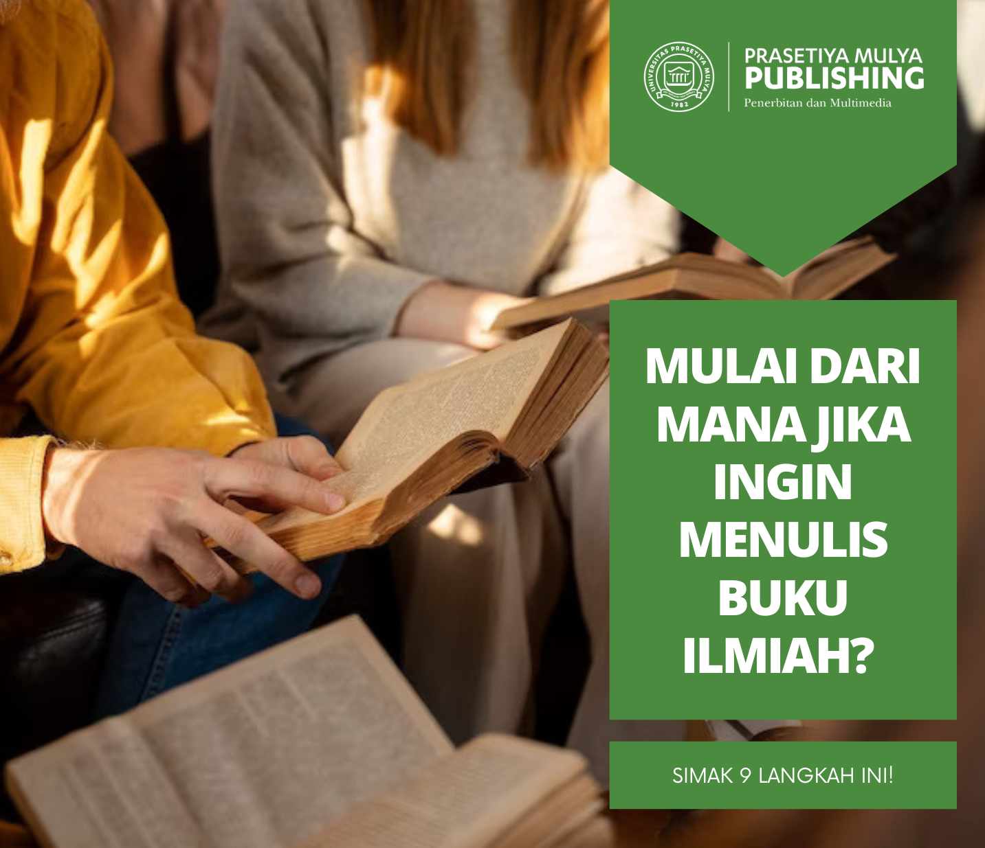 Langkah menulis buku ilmiah