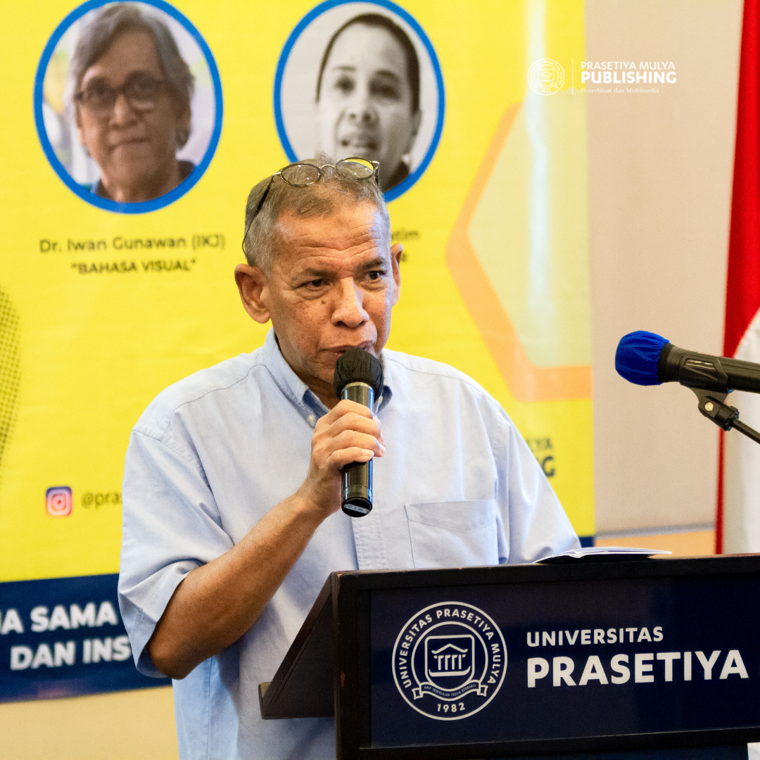 Zeffry Alkatiri Diskusi Publik-Bahasa dan Kampanye Pemilu 2023 Prasetiya Mulya Publishing