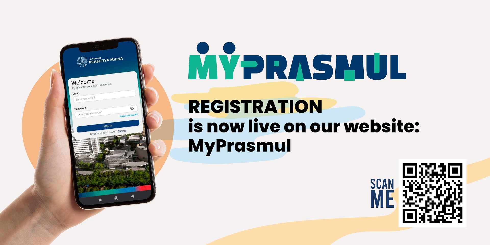 website pendaftaran S1 Prasmul